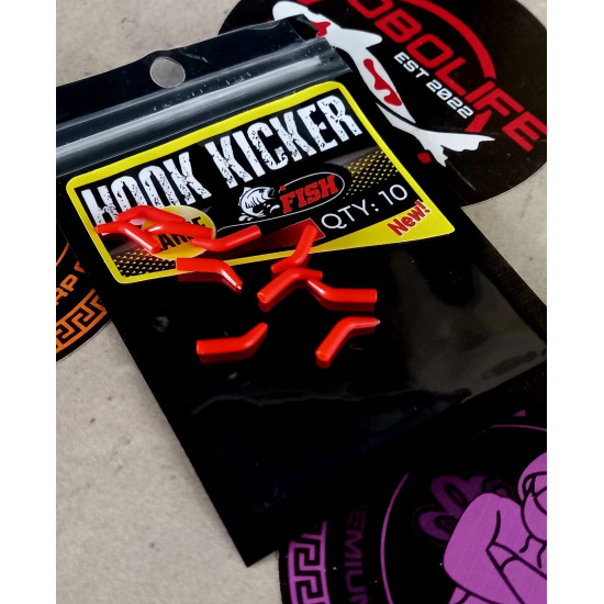 Fish Hook kicker medium red